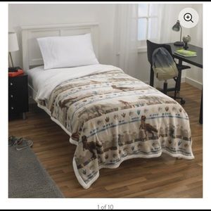 COPY - COPY - Jurassic Park Sherpa Blanket